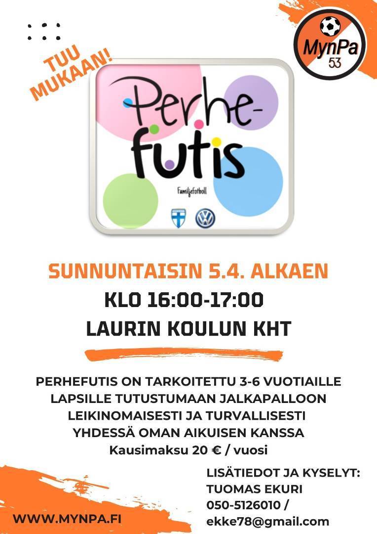 Perhefutis siirtyy ulos SU 5.4.2026 alkaen