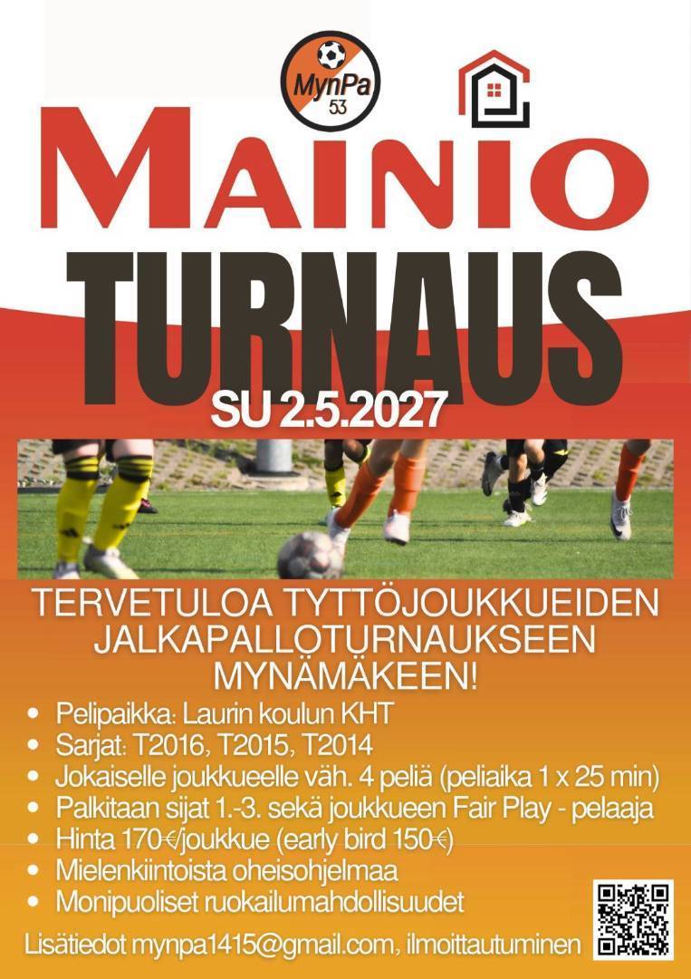MAINIO-TURNAUS 2.5.2027