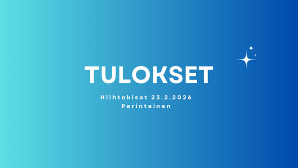 Hiihtokisat 23.2.2026 - TULOKSET
