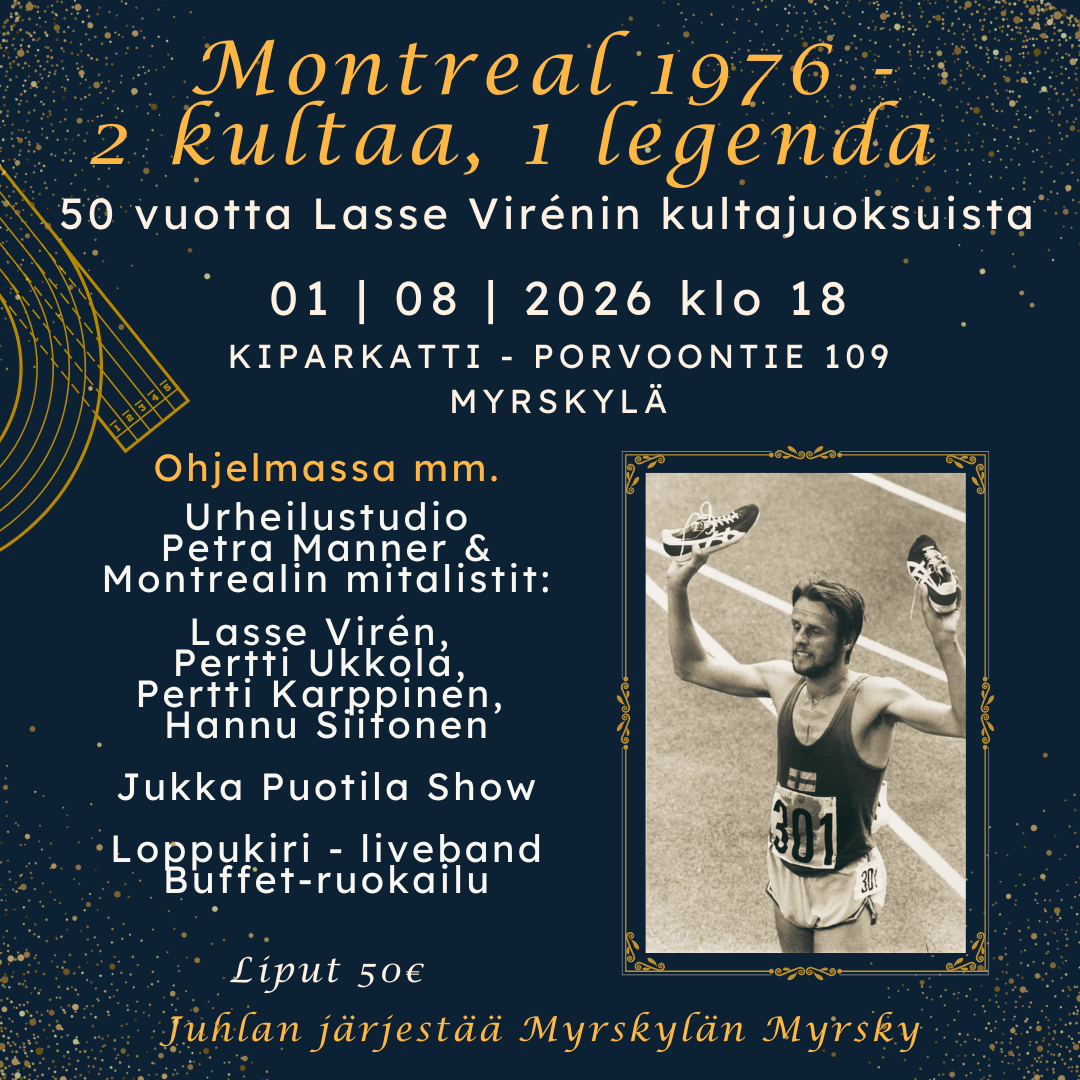 Montreal 1967 - 2 kultaa, 1 legenda