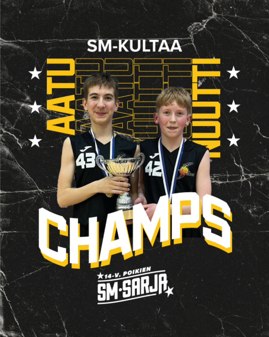 AATULLE JA NUUTILLE SM-KULTAA