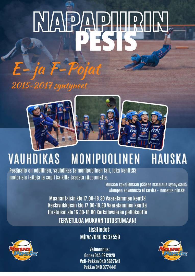 Syöksy mukaan joukkueeseen!