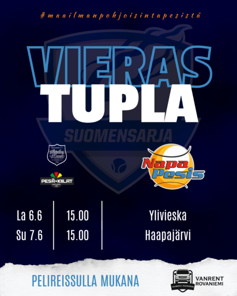 Naperetkeilijät etelän lämpöön.