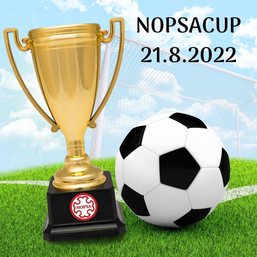NopsaCup su 21.8.2022, ilmoittaudu mukaan!