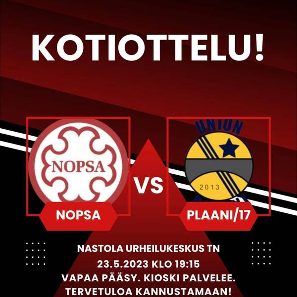 Nopsa pelaa!