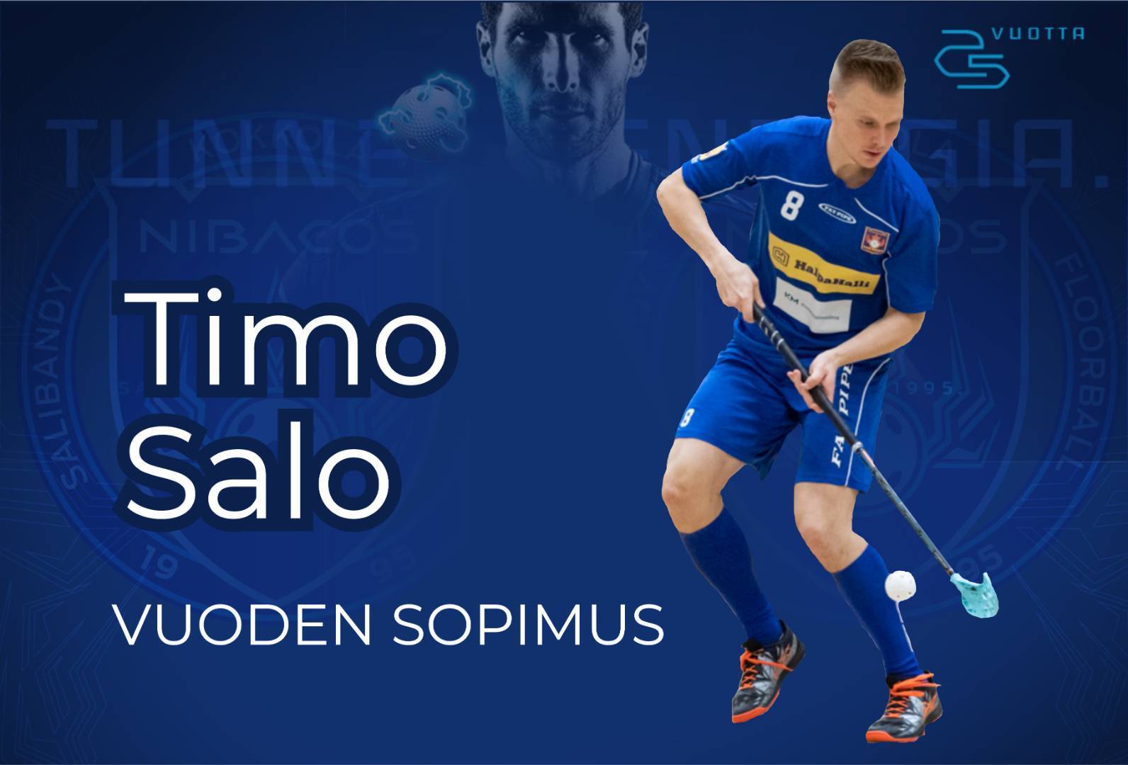 Pankkiiri Salo jatkaa Sinisissä!