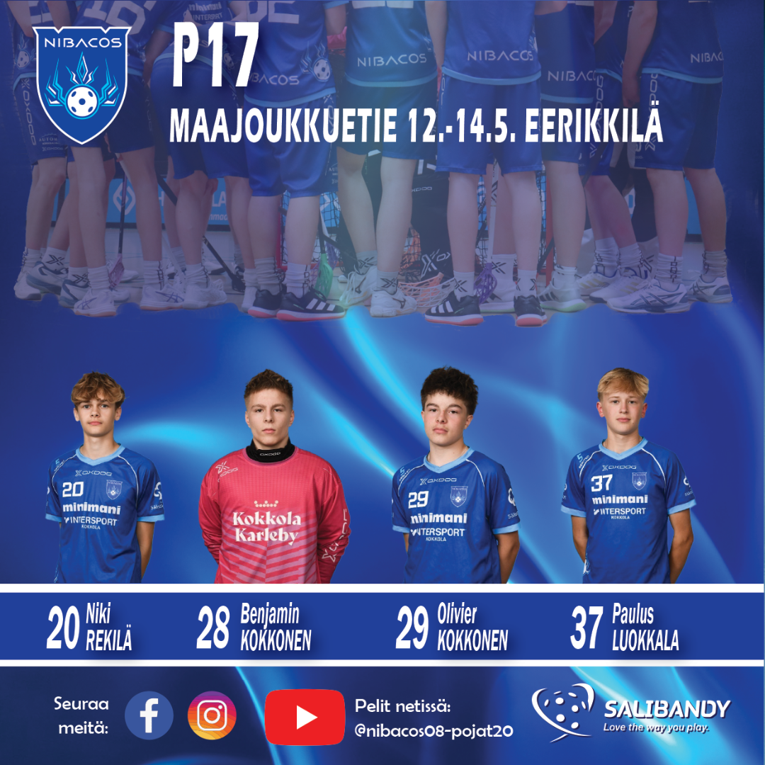 Nibacosin poikia maajoukkuetieleirille
