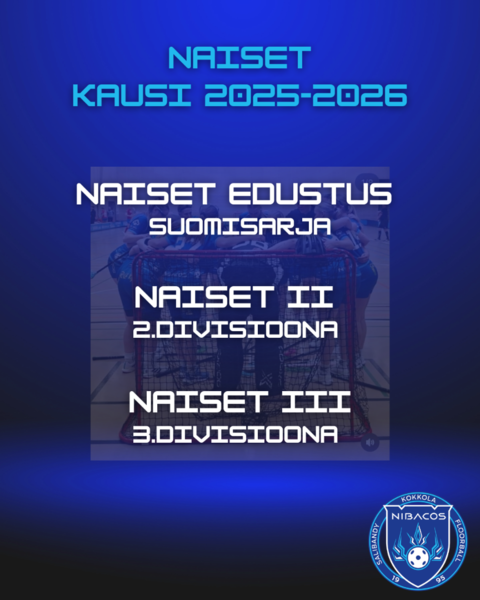 Naisten joukkueet kaudella 2025-2026