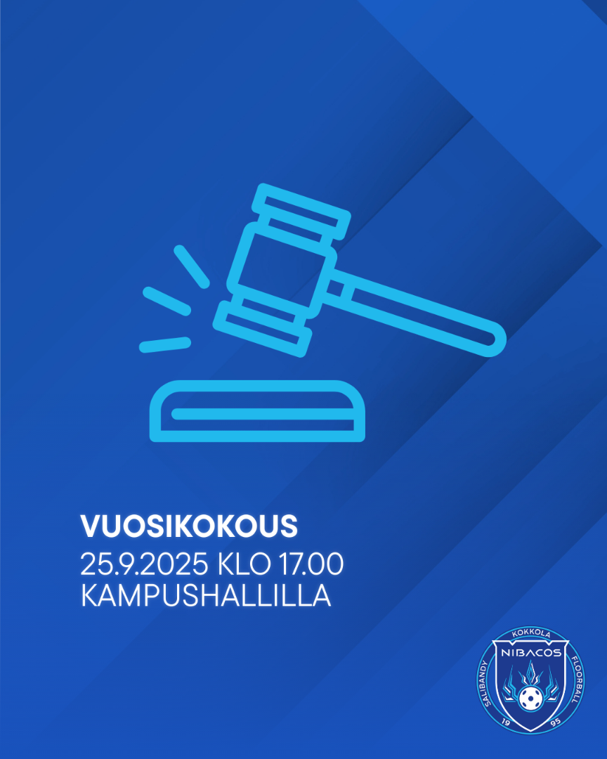 Vuosikokous 25.9 klo 17.00 Kampushallilla