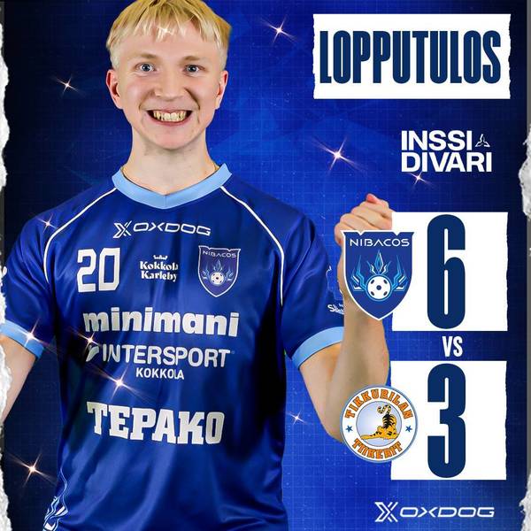 Nibacos kesytti Tiikerit hyvällä pelillä