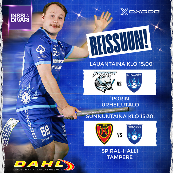 Karhut ja Koovee vieraskiertueella vastassa