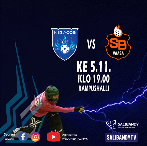 ​SB Vaasa vastaan runkosarjan päätökseen