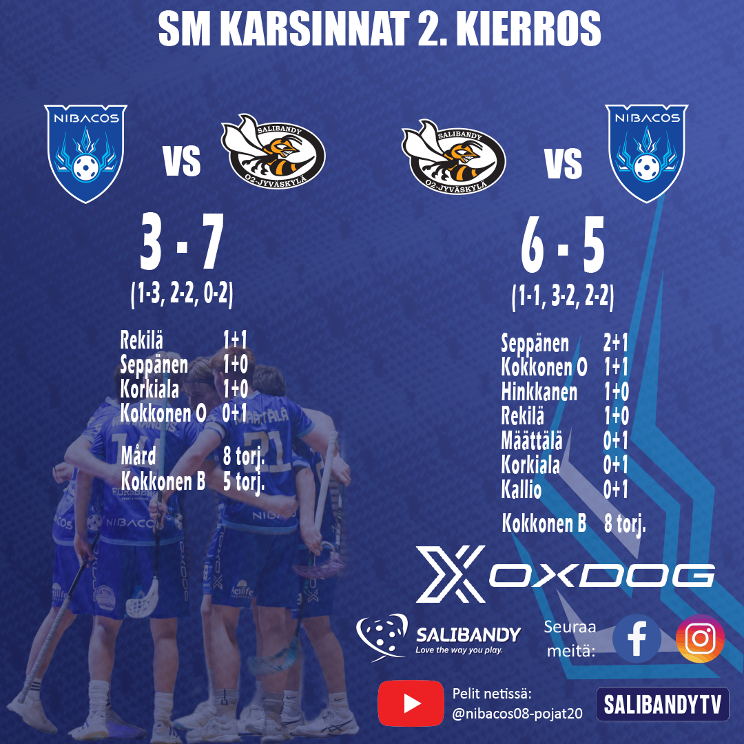 O2 nousi, Nibacos seuraavaan vaiheeseen