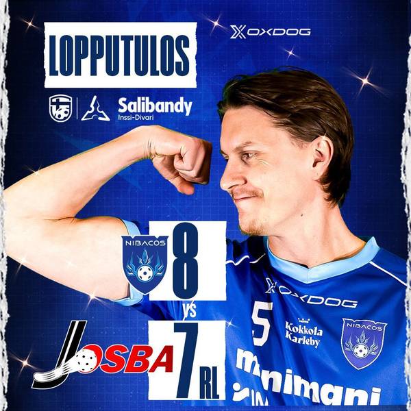 Nibacos palasi voittokantaan