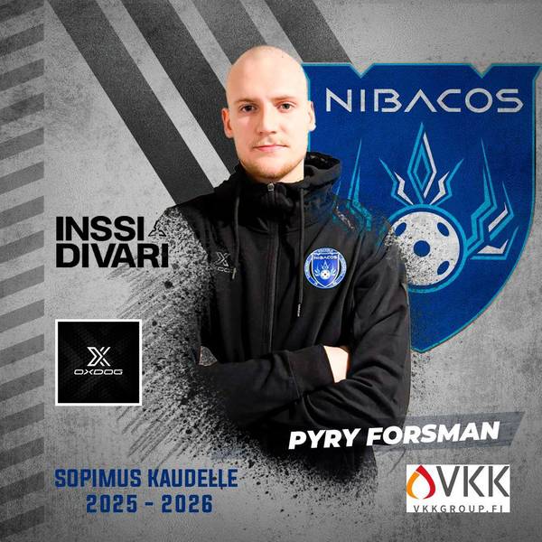​Pyry Forsman siirtyy RöVestä Nibacokseen