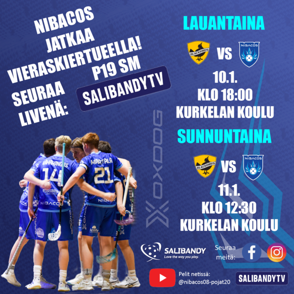 ​Koti- ja vieraspeliin Keravalle