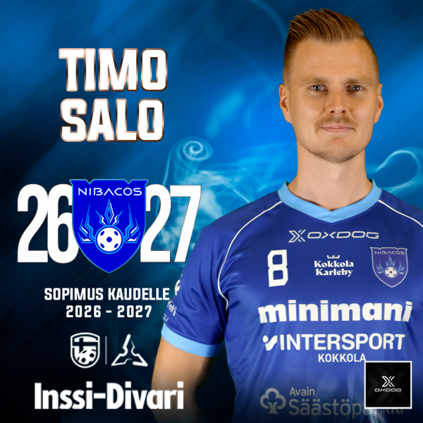 Nibacos on tehnyt jatkosopimuksen Timo Salon kanssa.