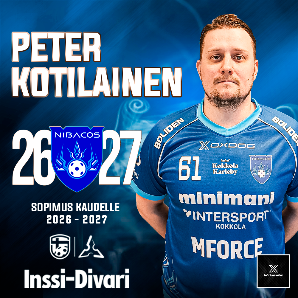 Siirtopommi! Peter Kotilainen Nibacokseen!