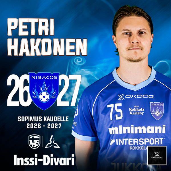 ​Petri Hakonen jatkaa Nibacoksessa