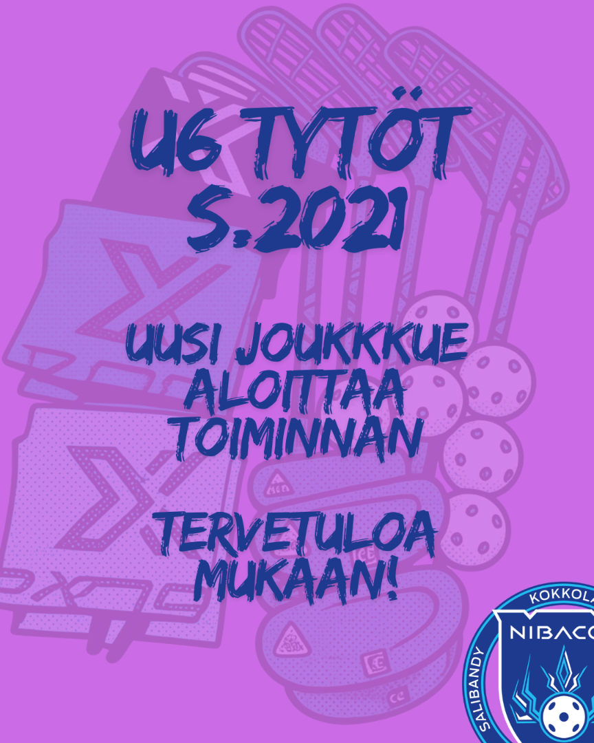 Uusi joukkue U6 tytöt s.2021 aloittaa toiminnan