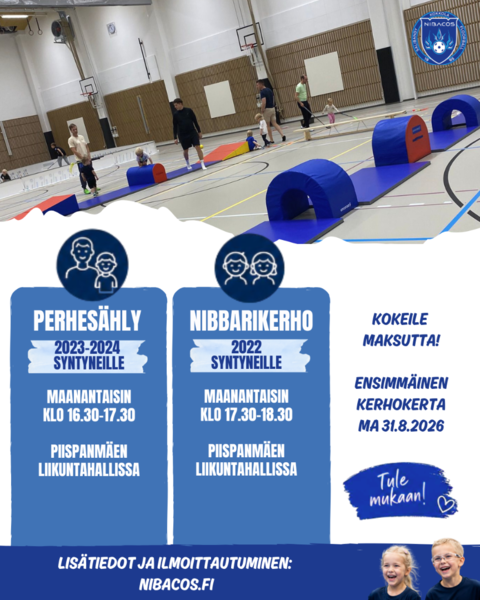 Perhesähly ja Nibbarikerho kaudella 2026-2027