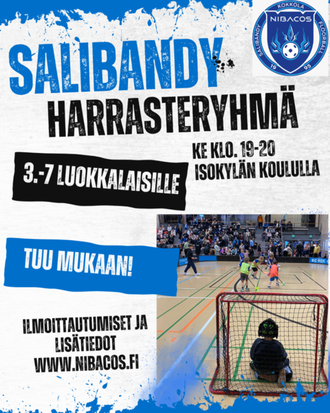 Harrasteryhmä aloittaa!