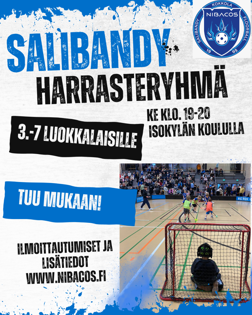 Harrasteryhmä aloittaa!