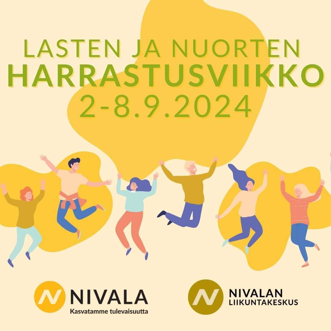 Lasten ja nuorten harrastusviikko 2-8.9.24