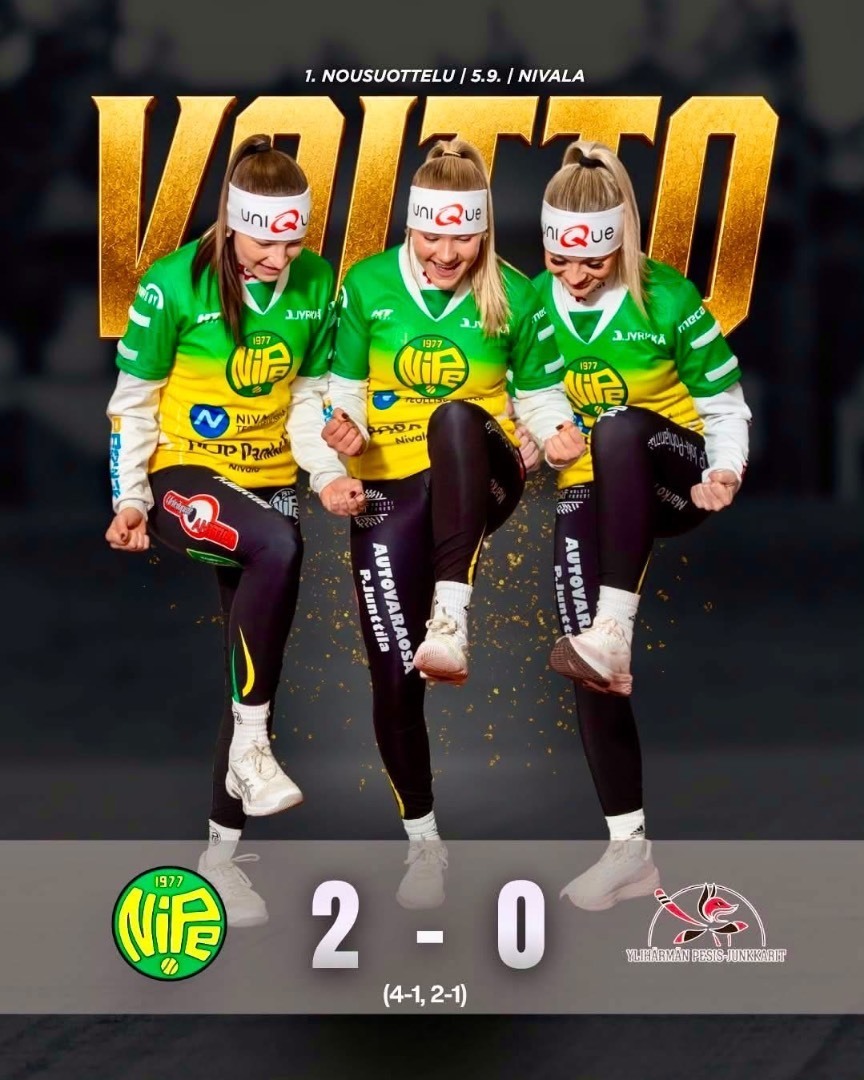 Ensimmäisestä nousuottelusta voitto!