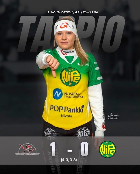 2. nousuottelusta tappio