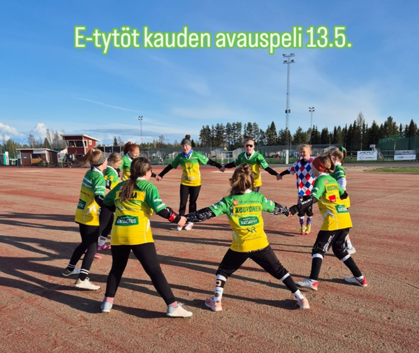 NiPen e-tytöt pelasivat kauden avausottelunsa ti 13.5.