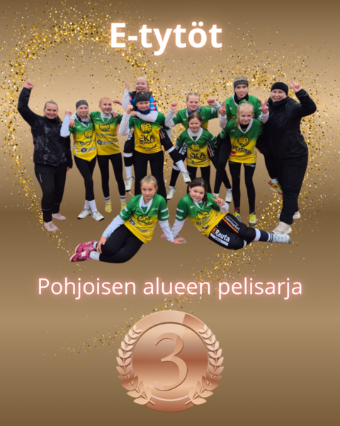 E-tytöt sijoittuivat kolmanneksi!