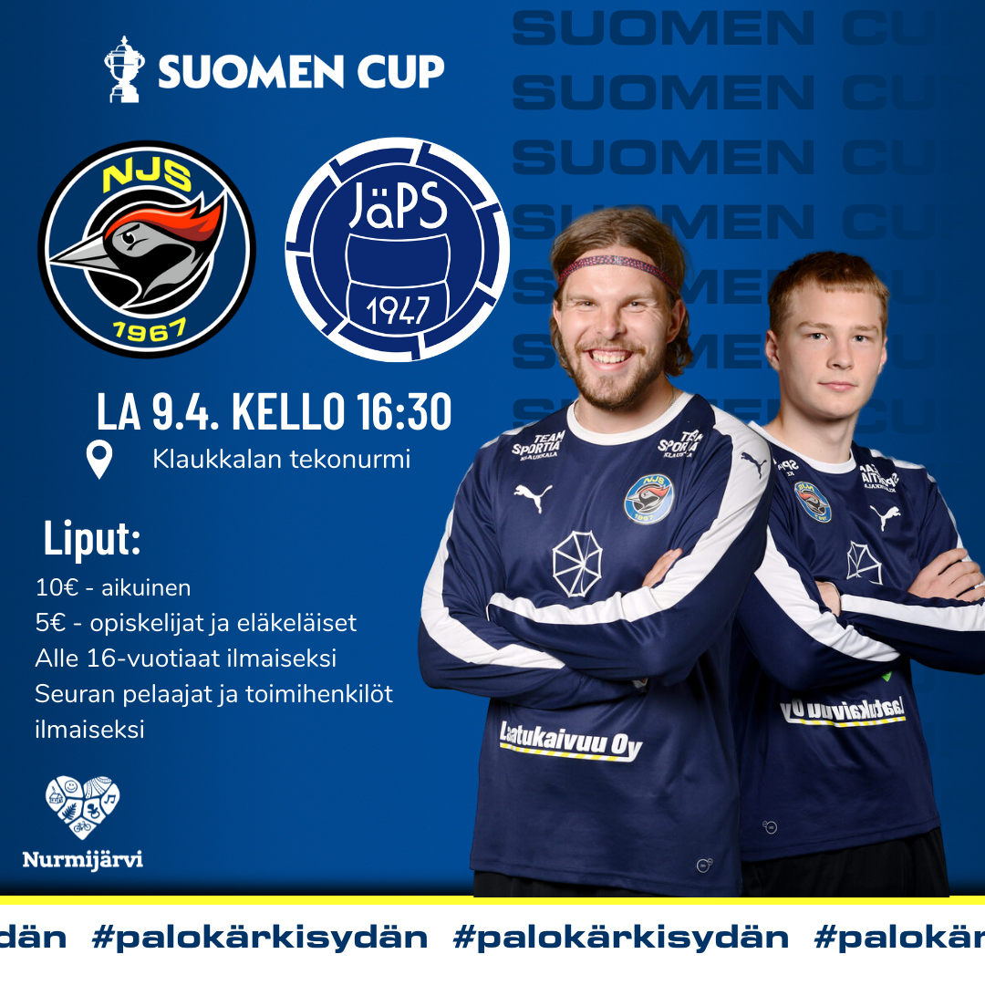 ​Otteluennakko Suomen Cup 3. kierros NJS-JäPS