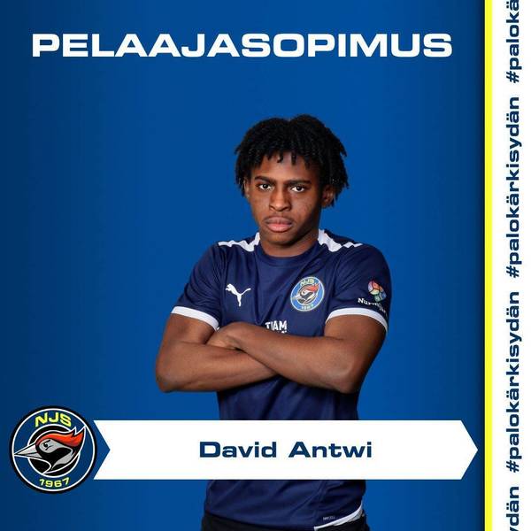 ​Nuori David Antwi palaa Palokärkiin – sopimus kaudelle 2025 solmittu!