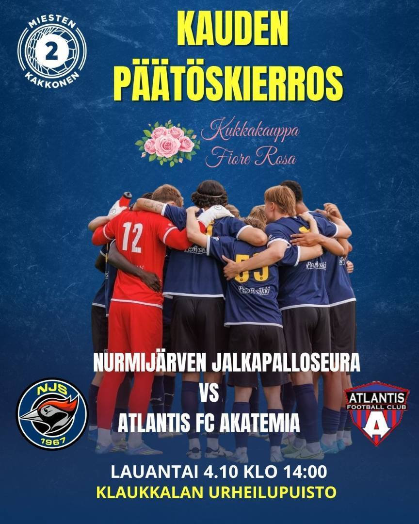 OTTELUENNAKKO NJS vs ATLANTIS FC AKATEMIA