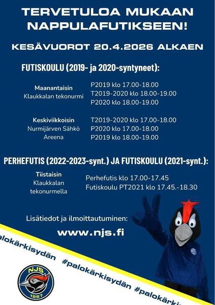 KESÄVUOROT ALKAVAT!