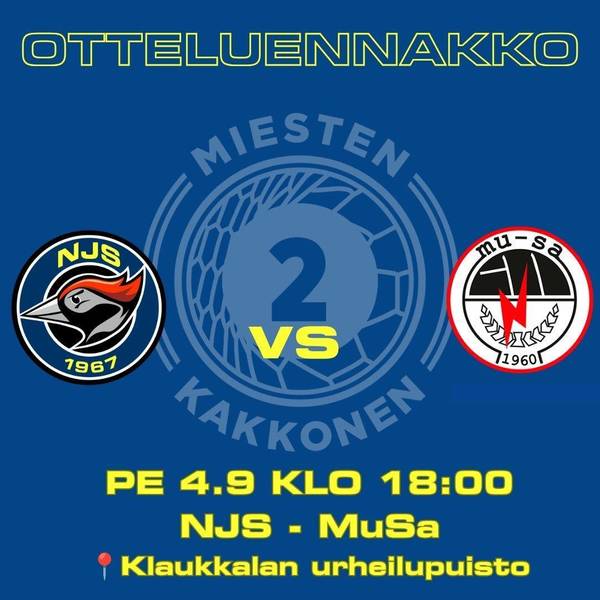 OTTELUENNAKKO NJS vs MUSA