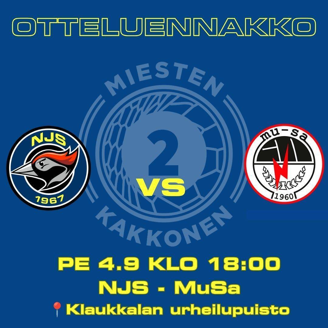 OTTELUENNAKKO NJS vs MUSA