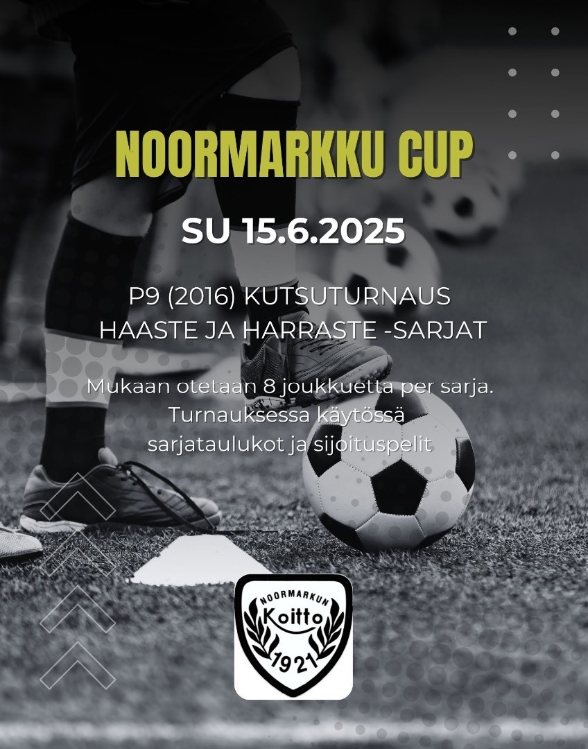 Noormarkku Cup 15.6.2025 P9 (2016) joukkueille