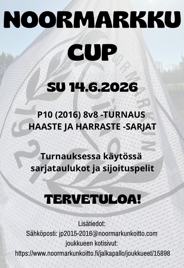 Noormarkku Cup 14.6.2026
