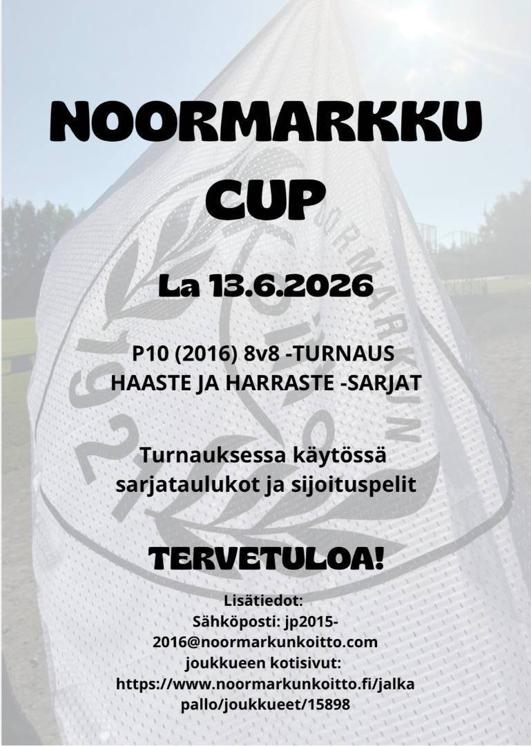 Noormarkku Cup 13.6.2026
