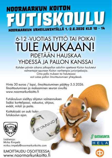 Ilmoittaudu Futiskouluun 2026 tästä!