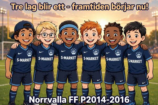 ​Tre lag blir ett - framtiden börjar nu!