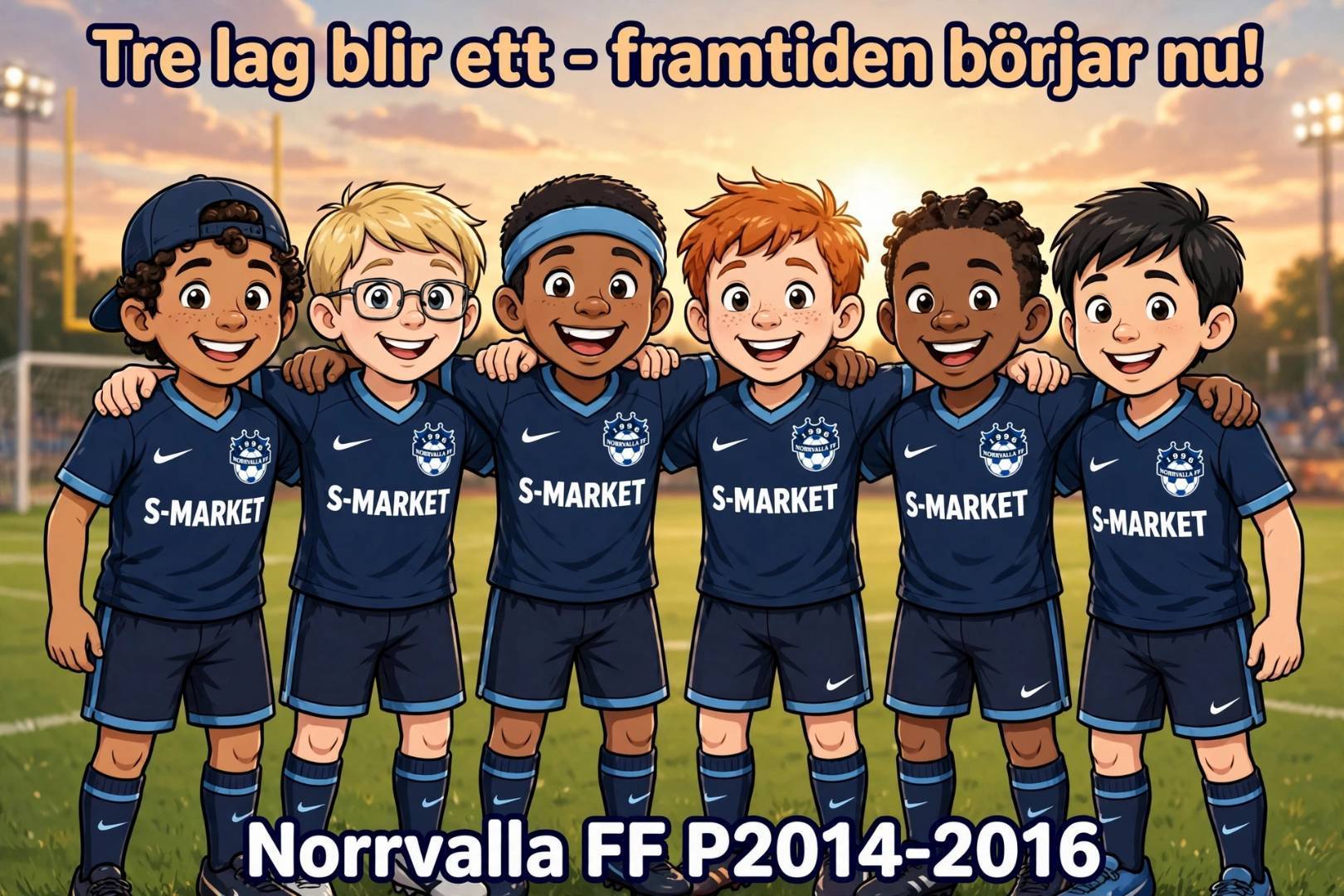 Tre lag blir ett - framtiden börjar nu!