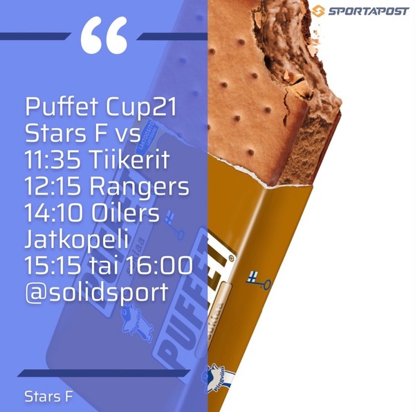Puffet Cup 21 Sunnuntaina Stars F