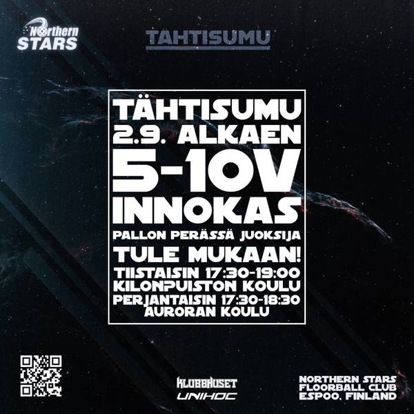Tähtisumu aloittaa!