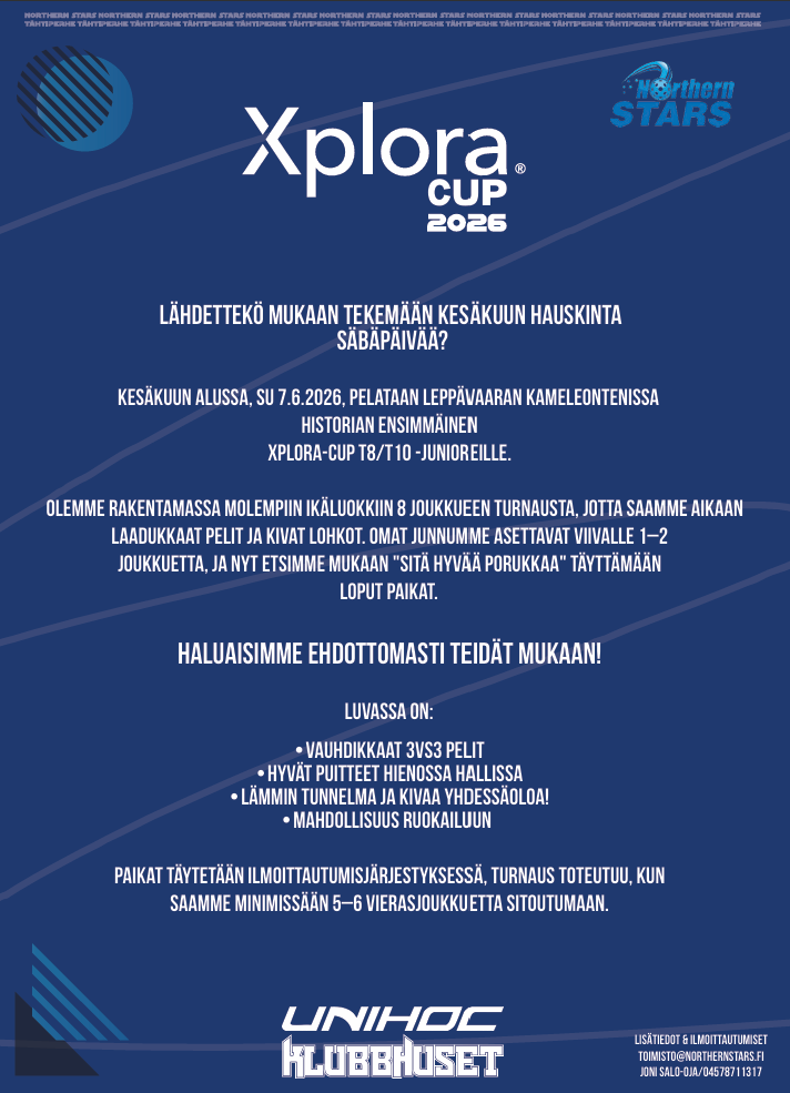 Xplora-Cup tulee