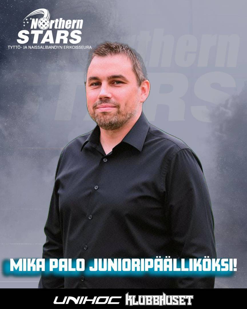 Mika Palo Northern Starsin junioripäälliköksi