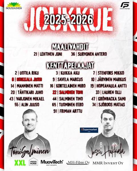 Me kaudella 25-26 🖤