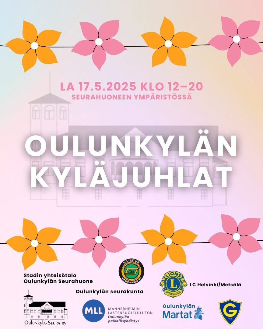 OKK mukana Oulunkylän kyläjuhlissa